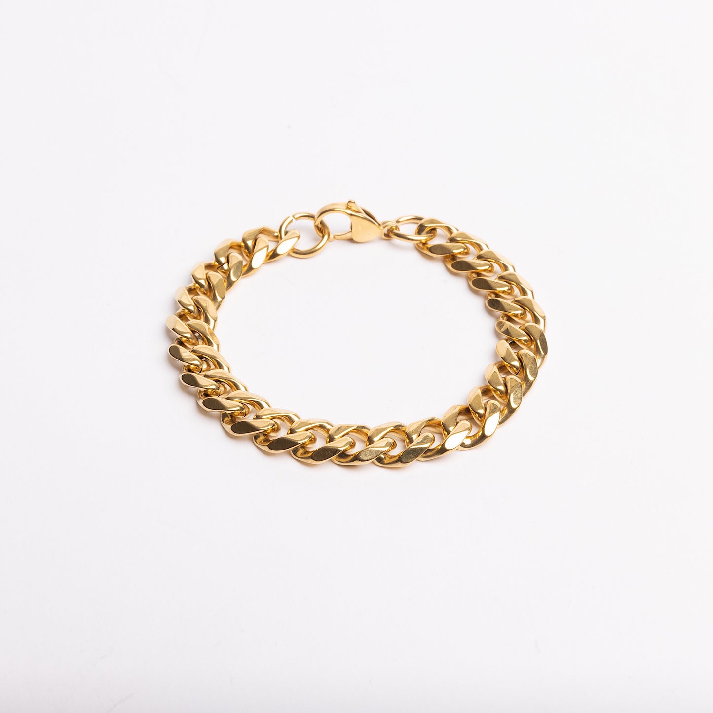Gold Cuban Link Bracelet