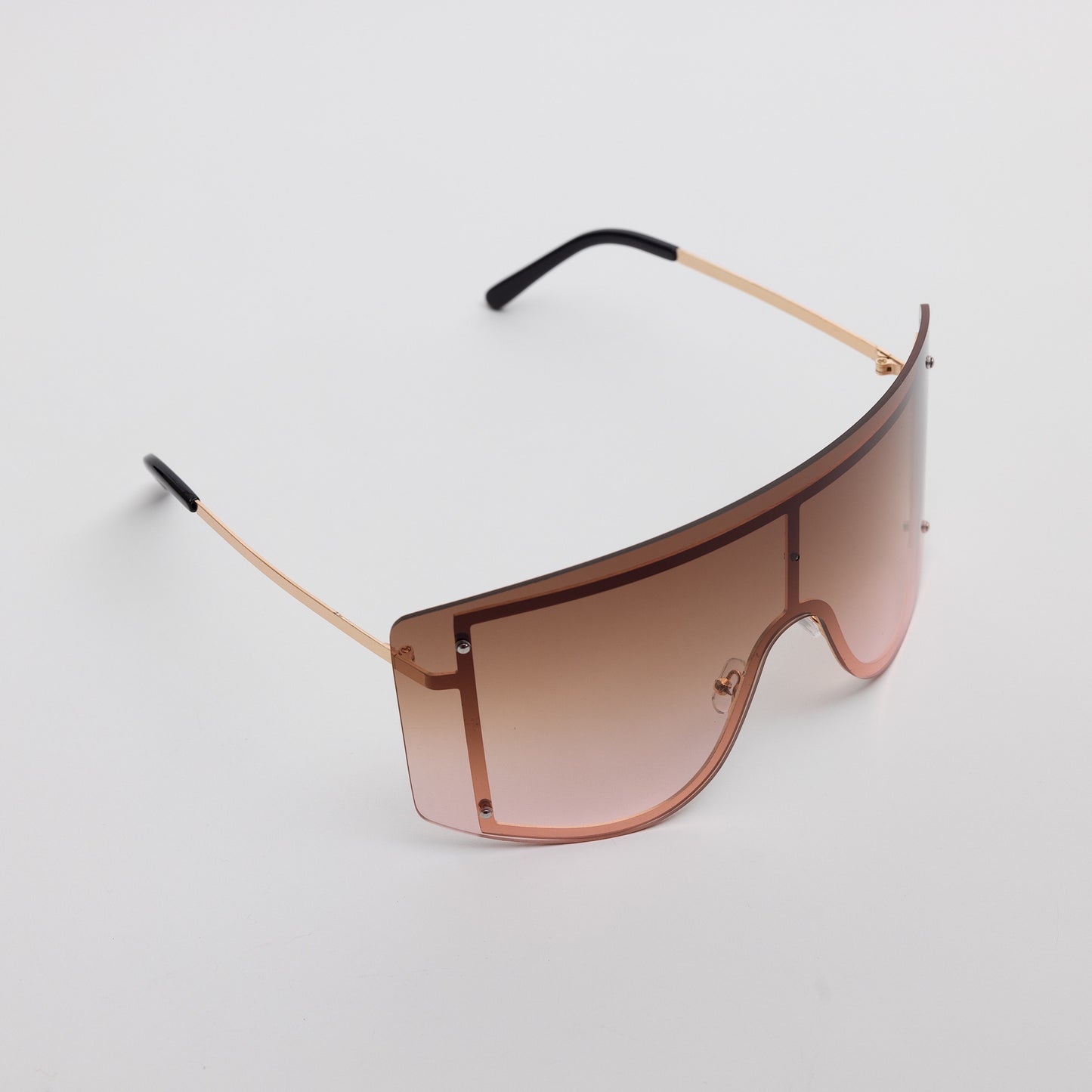 Pink One-Piece Len Sunglasses