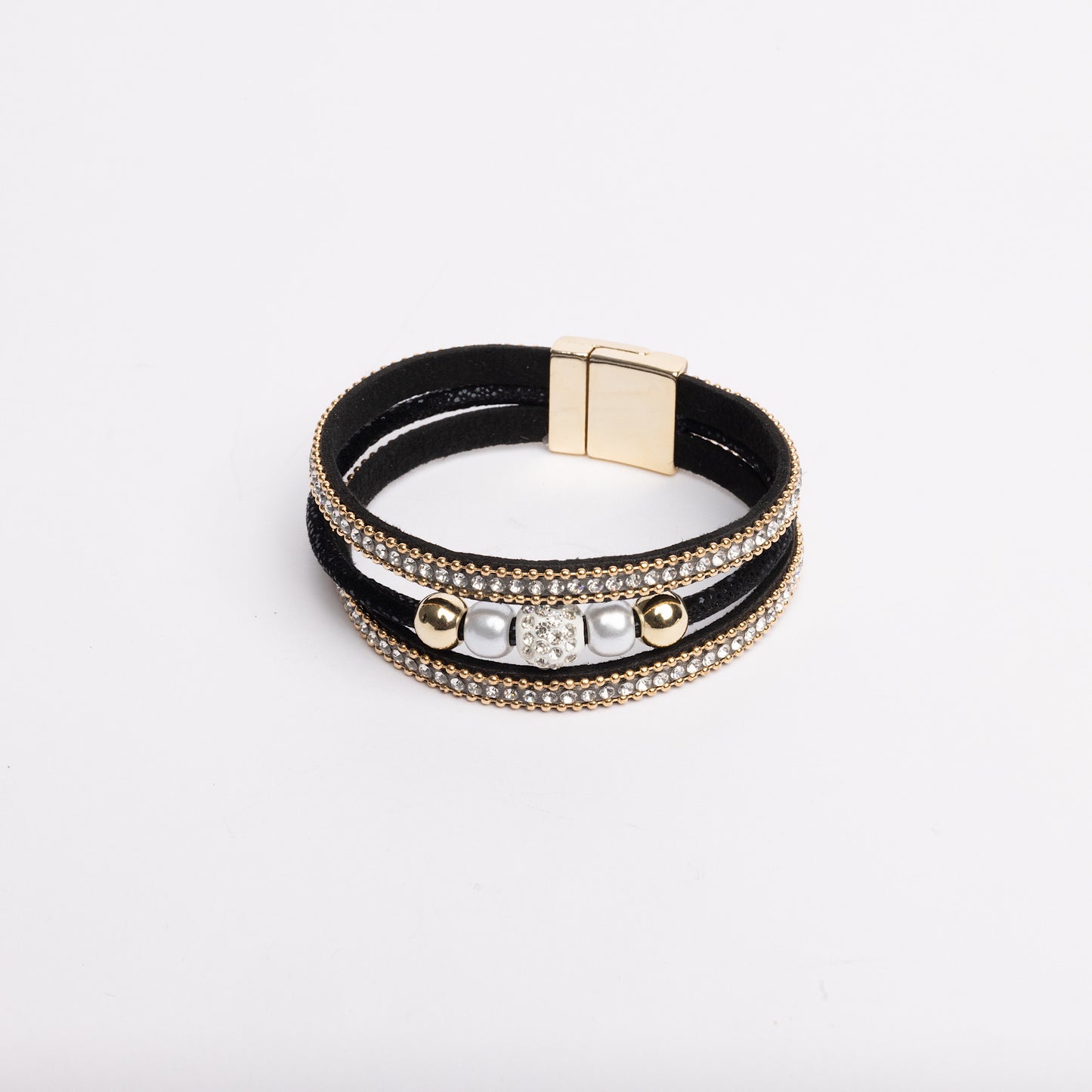 Magnetic Leather Bracelet