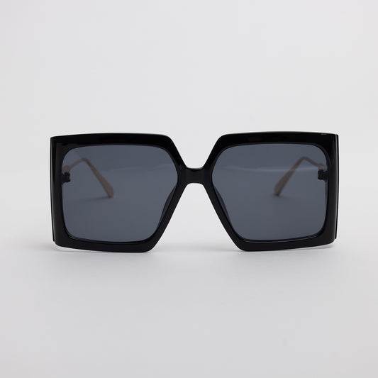 Oversized Black Glasses