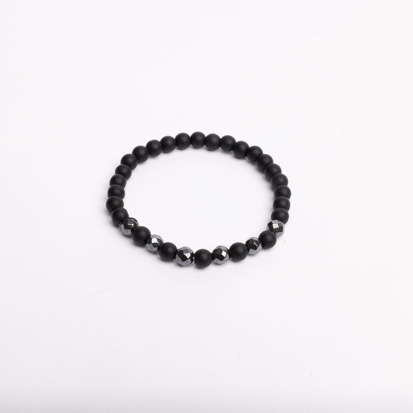 Black Stoned Bracelet (3pc.)