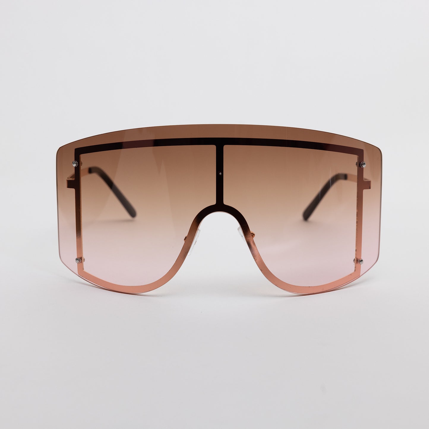 Pink One-Piece Len Sunglasses