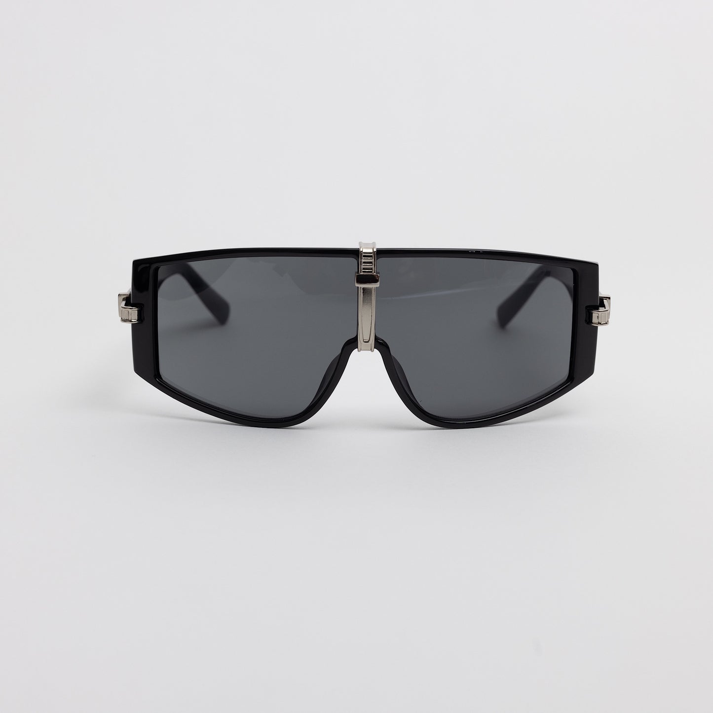 Silver Center Black Sunglasses