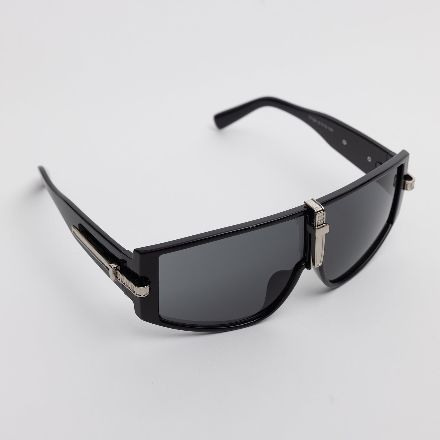 Silver Center Black Sunglasses