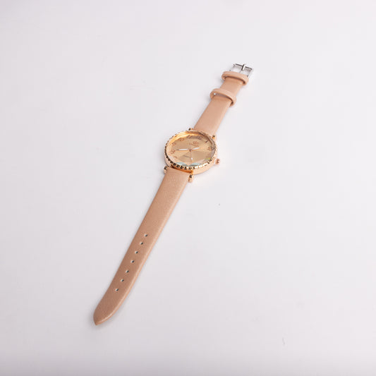 Rose Gold Watch + Bracelet Set